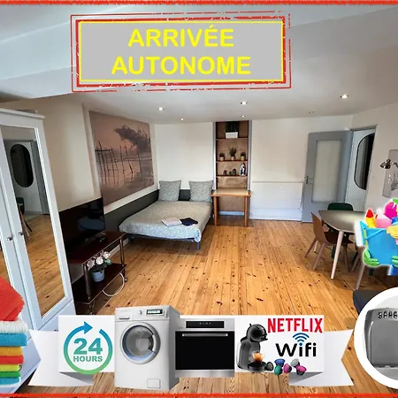 Apartment 018 Chic & Cosy F1 41m2 Hypercentre Wifi Smart Tv Netflix